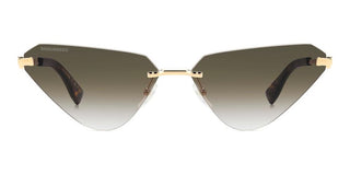 Dsquared2 D2 0108/S women Rose gold Geometric Sunglasses