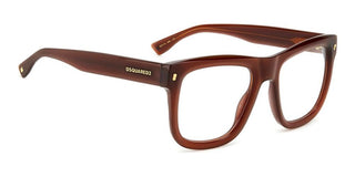 Dsquared2 D2 0114 men Brown Squared Eyeglasses