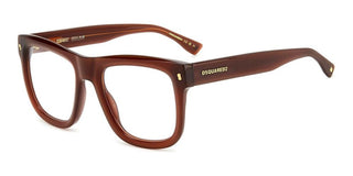 Dsquared2 D2 0114 men Brown Squared Eyeglasses