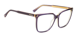 Dsquared2 D2 0115 women Brown Squared Eyeglasses