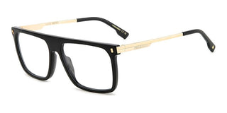 Dsquared2 D2 0122 Men Black Rectangle Eyeglasses