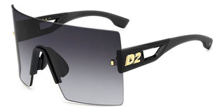 Dsquared2 D2 0126/s Men Black Shield Sunglasses