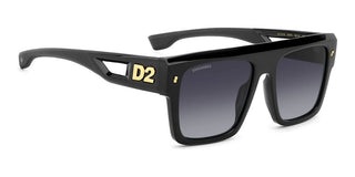 Dsquared2 D2 0127/s Men Black Squared Sunglasses