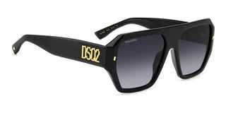 Dsquared2 D2 0128/s Men Black Squared Sunglasses