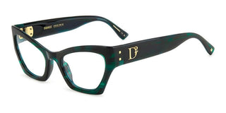 Dsquared2 D2 0133 women Green Cat Eye Eyeglasses