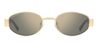 Dsquared2 D2 0155/S/SE men Rose gold Oval Sunglasses