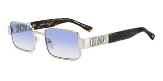 Dsquared2 D2 0156/S men Silver Rectangle Sunglasses