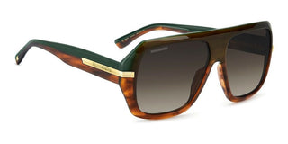Dsquared2 D2 0160/s Men Brown Geometric Sunglasses