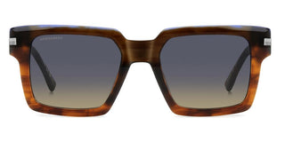 Dsquared2 D2 0161/G/S men Brown Squared Sunglasses