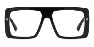 Dsquared2 D2 0166 Men Black Squared Eyeglasses