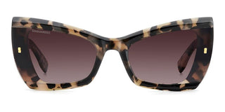 Dsquared2 D2 0170/s Women Havana Butterfly Sunglasses
