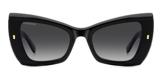 Dsquared2 D2 0170/s Women Black Butterfly Sunglasses