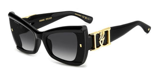 Dsquared2 D2 0170/s Women Black Butterfly Sunglasses