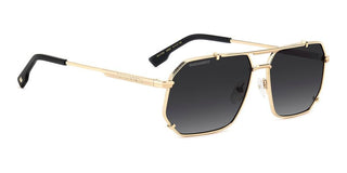 Dsquared2 D2 0175/S men Rose gold Geometric Sunglasses
