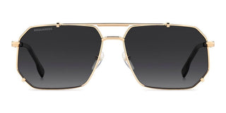Dsquared2 D2 0175/S men Rose gold Geometric Sunglasses