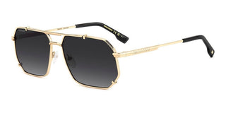 Dsquared2 D2 0175/S men Rose gold Geometric Sunglasses