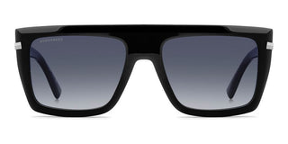 Dsquared2 D2 0177/S men Black Rectangle Sunglasses