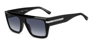 Dsquared2 D2 0177/S men Black Rectangle Sunglasses