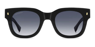 Dsquared2 D2 0180/S men Black Round Sunglasses