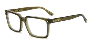Dsquared2 D2 0183 Men Green Squared Eyeglasses