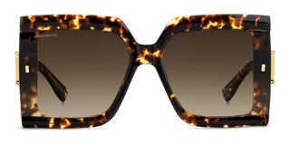 Dsquared2 D2 0185/G/S women Havana Squared Sunglasses