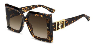 Dsquared2 D2 0185/G/S women Havana Squared Sunglasses