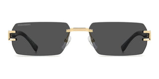 Dsquared2 D2 0189/s Men Gold Geometric Sunglasses