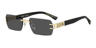Dsquared2 D2 0189/s Men Gold Geometric Sunglasses