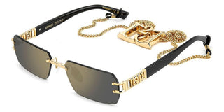 Dsquared2 D2 0189/s/se Men Rose Gold Rectangle Sunglasses