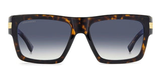 Dsquared2 D2 0198/S men Havana Squared Sunglasses