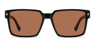 Dsquared2 D2 0202/G/S men Black Squared Sunglasses