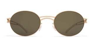 Mykita DADA unisex Gold Round Sunglasses