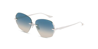 Dita DAHLVIN unisex Silver Geometric Sunglasses