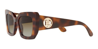 Burberry DAISY BE 4344 women Havana Squared Sunglasses