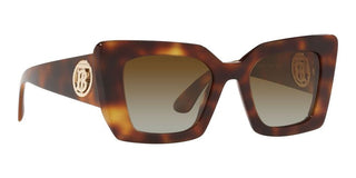 Burberry DAISY BE 4344 women Havana Squared Sunglasses