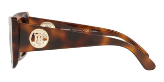 Burberry DAISY BE 4344 women Havana Squared Sunglasses