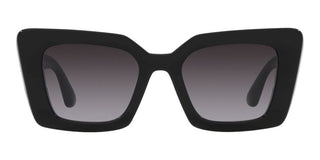 Burberry DAISY BE 4344 women Black Squared Sunglasses