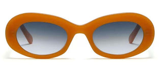 L.G.R DALIA SUN L.G.R X MARIA DE LA ORDEN women Orange Visor Sunglasses
