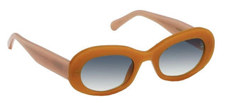 L.G.R DALIA SUN L.G.R X MARIA DE LA ORDEN women Orange Visor Sunglasses