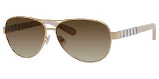 Kate Spade Dalia/s Us Unisex Gold Pilot Sunglasses