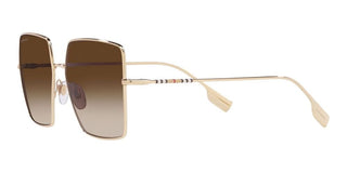 Burberry DAPHNE BE 3133 women Gold Geometric Sunglasses