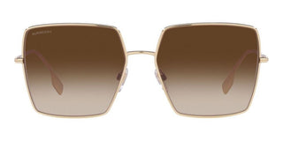 Burberry DAPHNE BE 3133 women Gold Geometric Sunglasses