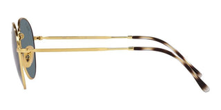 Ray-Ban DAVID RB 3582 unisex Gold Round Sunglasses