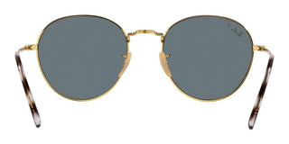 Ray-Ban DAVID RB 3582 unisex Gold Round Sunglasses