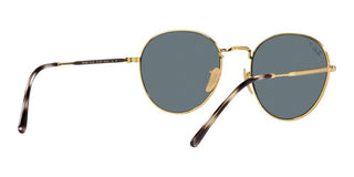 Ray-Ban DAVID RB 3582 unisex Gold Round Sunglasses