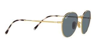 Ray-Ban DAVID RB 3582 unisex Gold Round Sunglasses