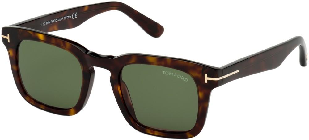 Tom Ford DAX FT 0751 unisex Havana Squared Sunglasses – Otticanet USA