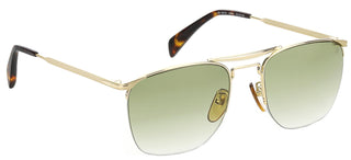 David Beckham DB 1001/S men Gold Geometric Sunglasses