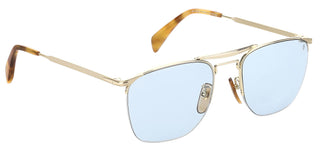 David Beckham DB 1001/S men Gold Geometric Sunglasses