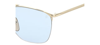 David Beckham DB 1001/S men Gold Geometric Sunglasses